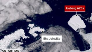 Iceberg A-23A: Viagem Gelada Rumo às Águas do Desconhecido
